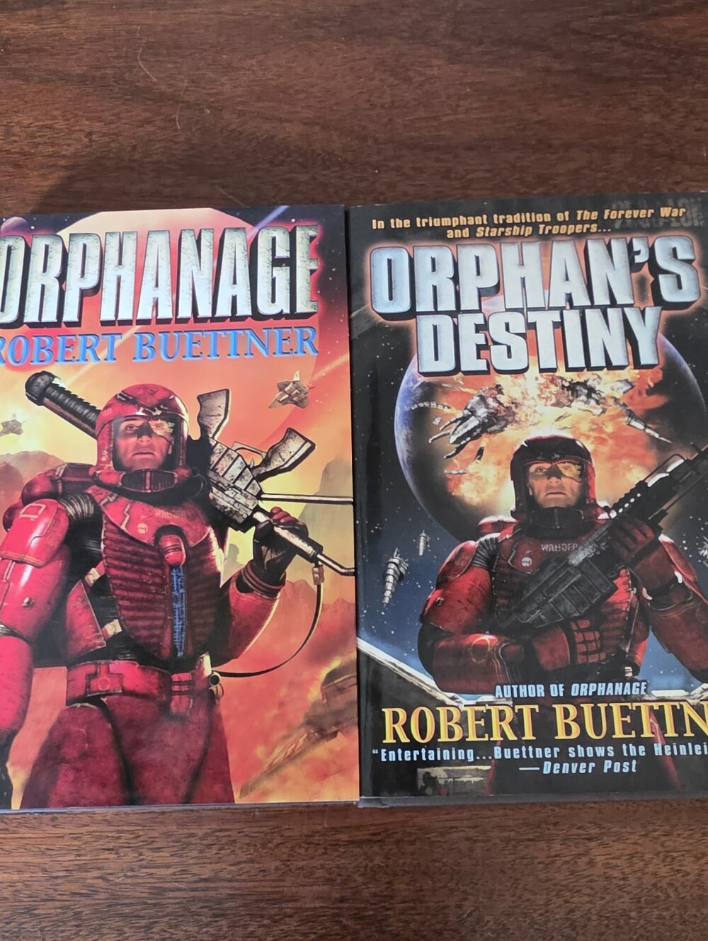 Orphan Series Books 1 and 2 By Robert Buettner Hardcover Books